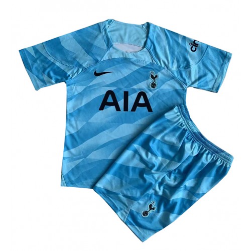 Otroški Nogometni dresi Tottenham Hotspur Vratar Domači 2023-24 Kratek Rokav (+ Kratke hlače)